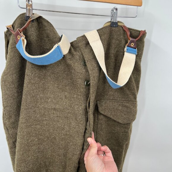 Vintage Miller & Gabbe LTD Battledress Wool Trouser Pants - Picture 6 of 7